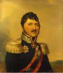 Dawe George Portrait of Vasily T. Denisov 1777-1822  - Hermitage